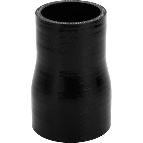 Tuyau De Silicone Noir 51-63mm 51-63mm, Long. 100mm, Ép. 5mm, Temp. -60°C-300°C, Press. 1Mpa, Multi-Couche, Pour Huile, Frein, Antigel, Vent, Universel (1/5)