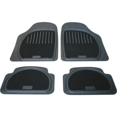 Michelin 4 Tapis Universels Caoutchouc + Moquette