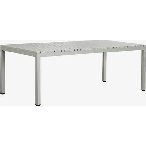 Mesa de jardín rectangular 210x100 cm en aluminio Marti SKLUM (1/5)