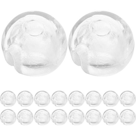Vorhangperlenketten-Stopper, 120 Stück, quadratische Perlen, Zubehör, ideal zum Verhindern des Ablösens in Wohnzimmer, Küche und Badezimmer (1/5)