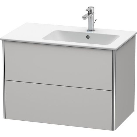 Meuble sous-vasque XSQUARE 560x810x478m avec éclairage re blanc nordique