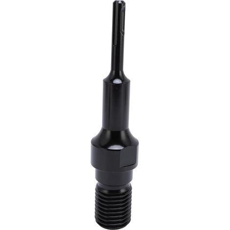Adaptateur de foret de carottage à tige ronde, filetage mâle UNC de 1 1/4 po, en acier au carbone (1/5)