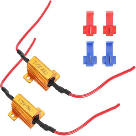 Decodificador Led - 10 W - 39 Ω - Para Faros Antiniebla Y Luces Diurnas - 2 Unidades (1/5)