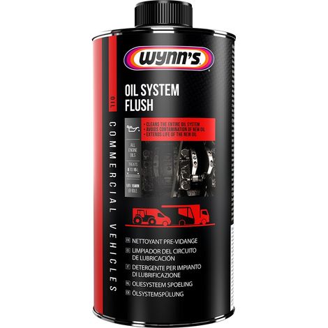 WYNN'S - Nettoyant pré-vidange circuit d'huile pour véhicules commerciaux - 1000 ml - W47290 (1/3)