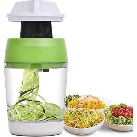 Trancheuse/râpe de cuisine, trancheuse à légumes 4 en 1 en acier inoxydable (1/5)