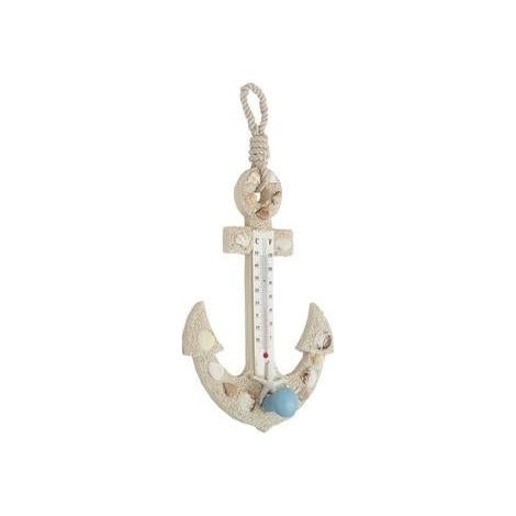 Termometro da appendere ancora conchiglie, 22x6,5x32 cm (kit da 5)