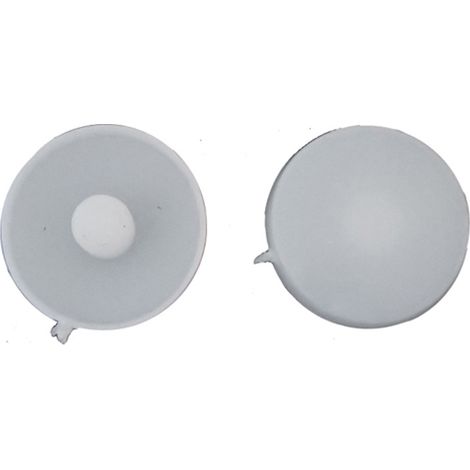Jcp Fixings Concrete Screw Cover Caps - White - Box of 1000 (1/2)