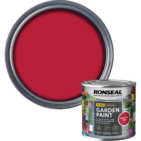Garden Paint Moroccan Red 250Ml