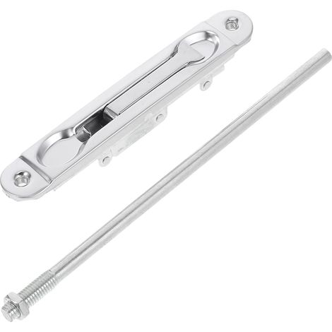 Verrou Encastré en inox 304, Pêne de Sécurité Dissimulé 20 Cm (1/5)