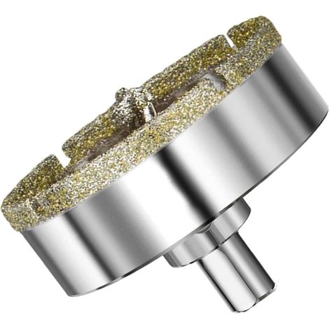 Foret diamant de 120 mm avec foret pilote, scie cloche pour carrelage, céramique, verre, porcelaine, marbre, cuisine, salle de bain, douche (1/5)
