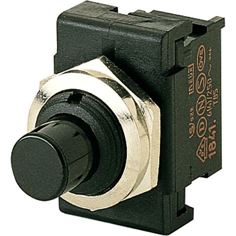 Marquardt 1841.1201 Druckschalter 1841.1201 250 V/AC 6 A 1 x Aus/Ein IP40 rastend 1 St.