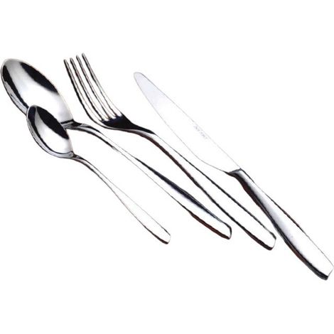 Salvinelli Ego set 12 forchetta pesce acciaio inox 18/10 4 mm