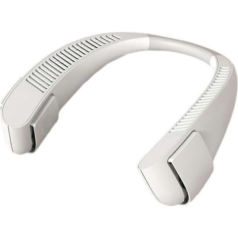 Ventilateur portable mains libres, collier personnel, ventilateur USB silencieux avec casque intégré