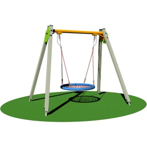 Altalena Mery 953 diametro sedile nido 100cm H240cm Giochipark
