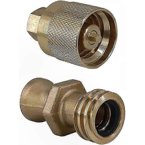 Adaptateur de raccord pour réservoir de propane pour chariot élévateur - Raccord fileté mâle/femelle, édition 0301 (1/5)
