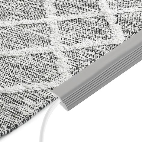 Bordure De Moquette 9.6FT x 1.3" x 0.47" PVC Auto-Adhésif (1/5)