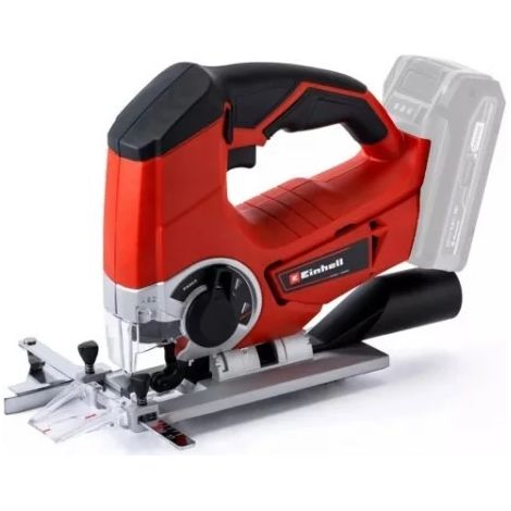 Einhell TE-JS 18 Li-Solo Seghetto alternativo Power X-Change (18V, max taglio legno 80 mm, max taglio plastica 12 mm, max taglio metallo 10 mm, senza batteria e caricabatteria)
