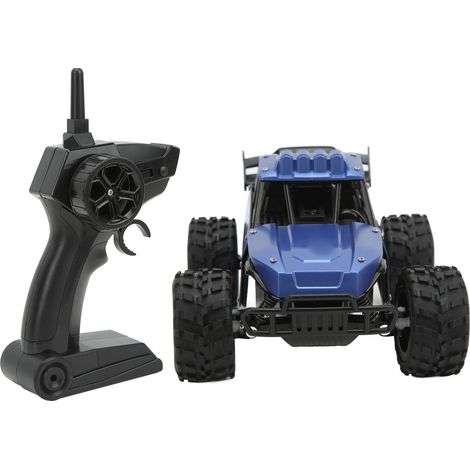 Voiture télécommandée haute vitesse 1/16, modèle réduit en alliage 2,4 GHz, jouet pour enfants, cadeau idéal, bleue, batterie non incluse (1/5)