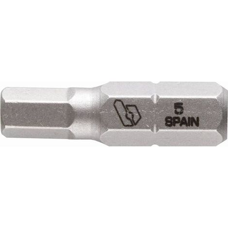 PUNTA HEXAGONAL 6X25 MM 5 UD (1/2)