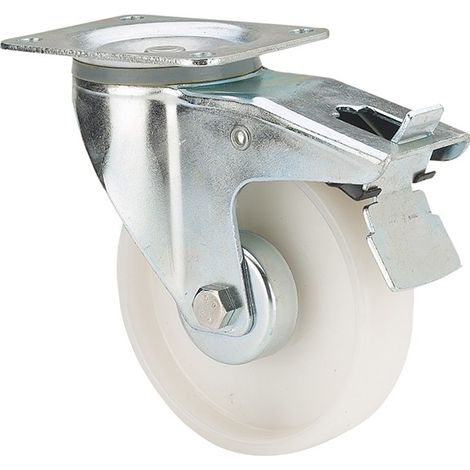 ROUE FIXE TWIN LEX POLIAMIX - 80 MM