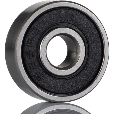 Rs Pro – Roulement à billes étanche miniature 6mm – Diamètre extérieur 19mm – Largeur 6mm – Acier pour applications mécaniques (1/2)