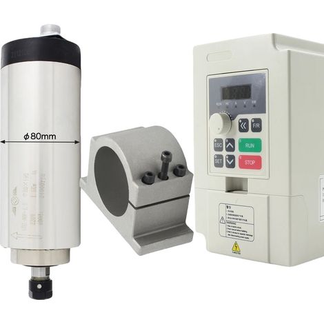 Moteur de broche de tour CNC, 24000 tr/min, refroidi par air, Kit 2 (1/2)