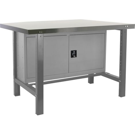 Werkbank KIT SIMONWORK BT6 METALLISCH LOCKER 1200 GRAU (1/2)