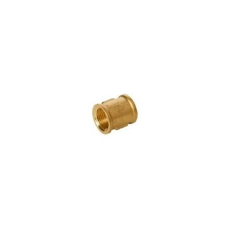Manguito Fontaneria H-H 1" Laton Inyectometal