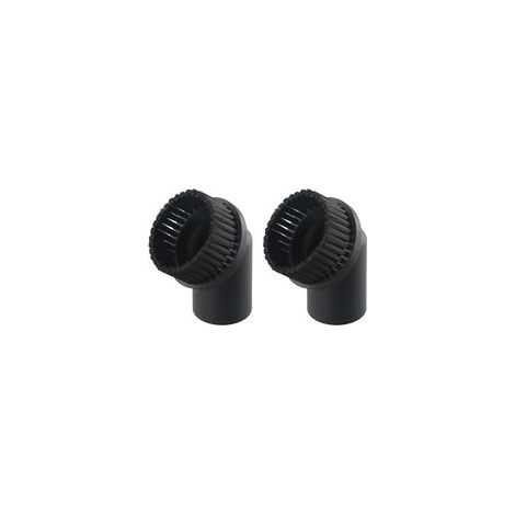 2 Pièces d'aspirateur Tête de Brosse Ronde en polypropylène Diamètre intérieur 44 mm pour aspirateurs industriels (1/4)