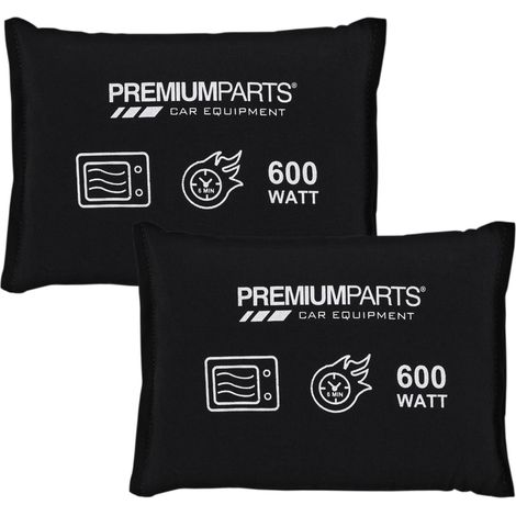 Auto Entfeuchter Kissen 2er Set wiederverwendbar - 2x 750g - Luftentfeuchter gegen beschlagene Autoscheiben - Windschutzscheibe Fenster Entfeuchterkissen