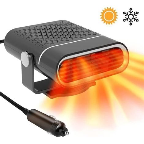 Chauffage de Voiture 150W 12V Dégivreur Automatique Portable 2 en 1 (1/4)
