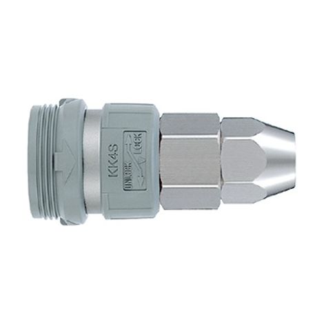 Embout de coupleur SMC, Ecrou vers Mâle 1/4pouces Airflow en Acier inoxydable ( Prix pour Sachet de 5 )