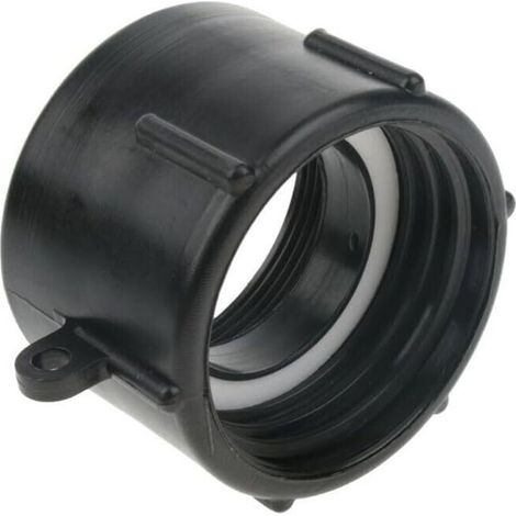 IBC-Wassertankadapter 1000L mit PP-Kunststoffhalterung, Feingewindeventil für DN40/DN50