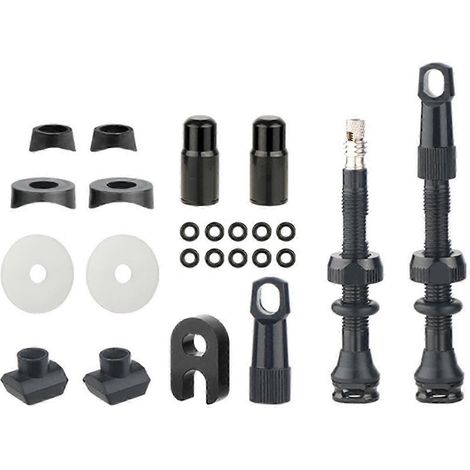 Accessoires pour pompe à vélo, embout de gonflage, rallonge de valve, tige de valve spécialement conçue pour les passionnés de customisation, kit FA2 40 mm (1/5)