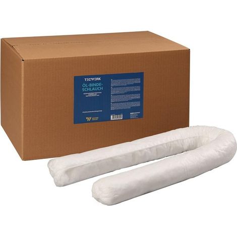 Tuyau absorbant les hydrocarbures L.120cm D.8cm 10 pces/carton TECWERK