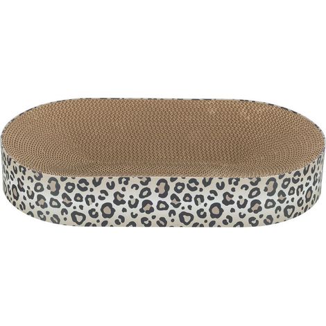 Lit griffoir - TRIXIE - LEO - Cartone - 63 x 10 x 35 cm - Crema stampata a leopardo (1/3)