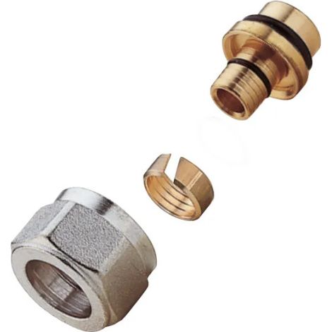 Adattatore per tubo reticolato Dimensione 16 Diametro 16