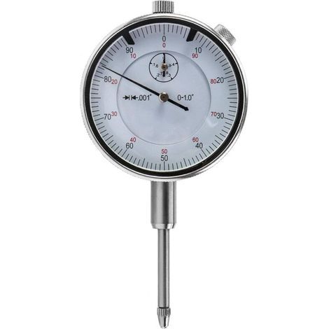 Indicador de cuadrante, calibre de medición y precisión 0,01 (1/4)