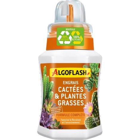 Engrais Liquide Cactus et plantes grasses, 250 ml (1/4)