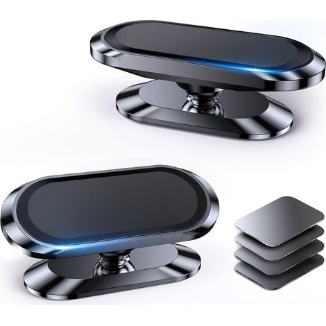 Sacco di 2Aimant Telefono Auto【360°】Porta Telefono per Auto Mobile Magnete Adesivo Accessorio Auto【con la Piastra in metallo】 (1/5)