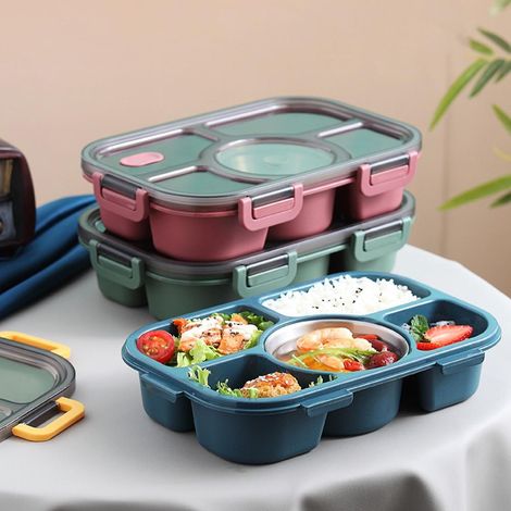 Sac à lunch sans BPA, idéal pour le travail, l'école, les pique-niques ou les voyages.-AquaForge (1/4)