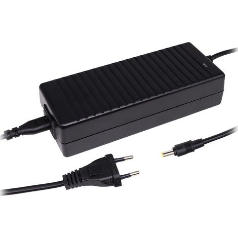 Tischnetzteil schwarz 120W 24V 5A Hohlstecker 5.5/2.1mm EU-Plug Festspannung (1/5)