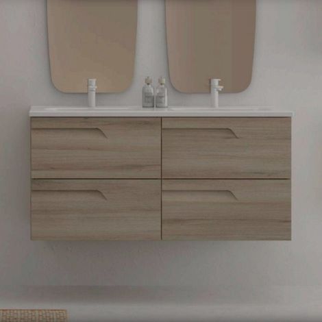 ROYO C0072609 VITALE Mueble de Baño con Lavabo 120 cm Beige Nature - ref: C0072609 (1/2)