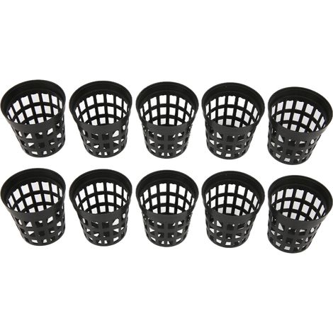 Filet aquatique en plastique, 10 pièces, gobelets, panier de plantation pour aquarium de jardin (1/5)
