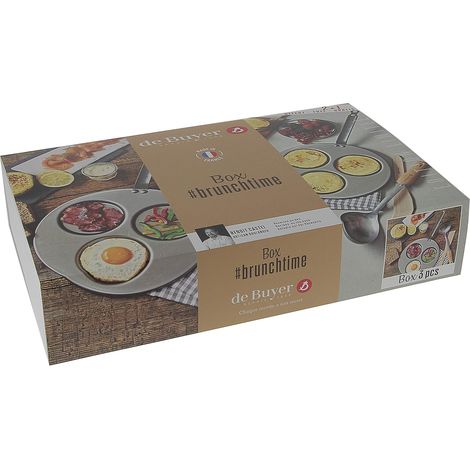 De Buyer 5612.01 - Scatola Brunchtime: Triblinis, spatola e laccio (1/4)