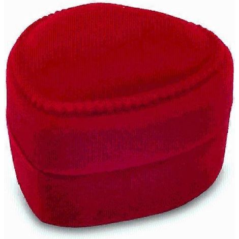 Herzförmige Ringschachtel, Geschenk zum Valentinstag, Heiratsantrag oder zur Hochzeitszeremonie.