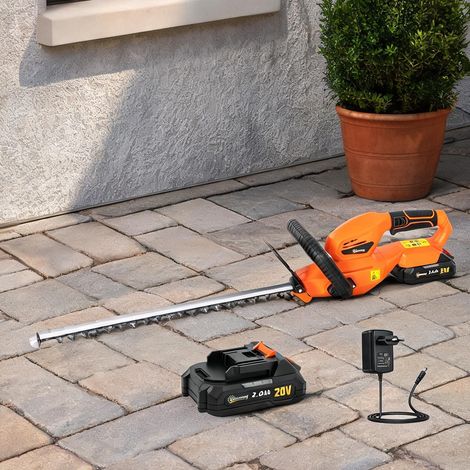 Taille-haie sur batterie 51 cm lame double 18 V 94 x 19 x 17 cm (1/5)