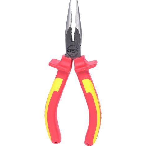 KS Tools ERGOTORQUE VDE Flachrundzange, 165 mm