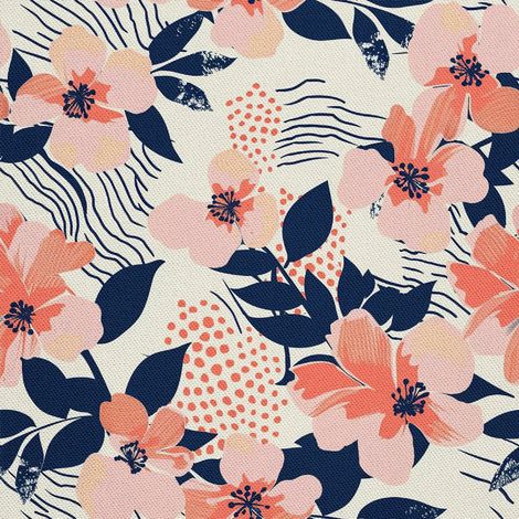 Tela Oxford para decoración de exteriores - Motivo femenino  DX10464 (1/5)