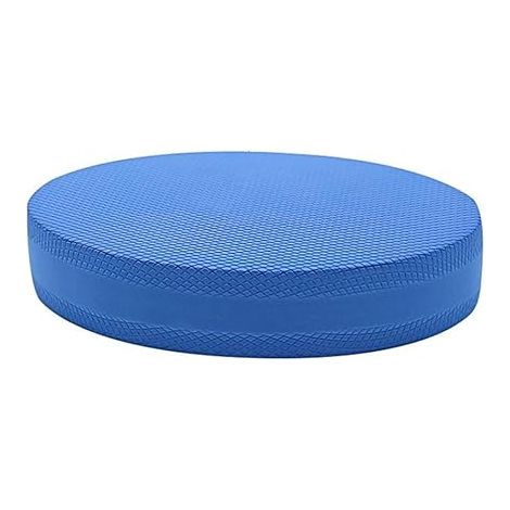 Coussinets d'équilibre ovales en mousse élastomère thermoplastique, doux et confortable pour tout le corps, pour l'entraînement de fitness, convient pour la maison, le travail (bleu) (1/5)